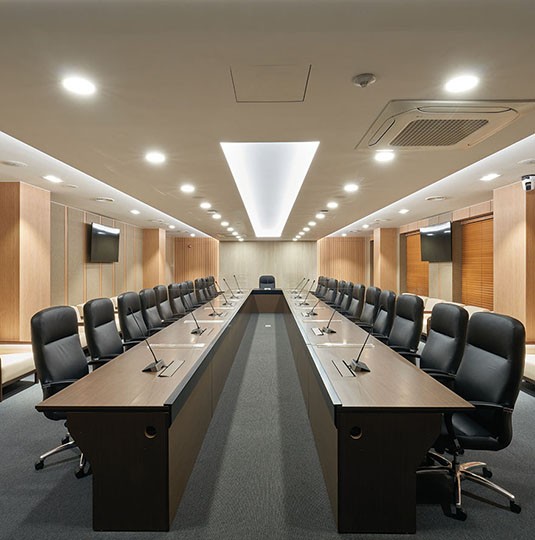 NS121 Granite Interior Film in a real interior setting